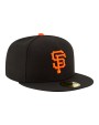 NEW ERA 59FIFTY MLB San Francisco Giants Authentic On Field Game Black