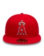NEW ERA 59FIFTY MLB LA Angels Authentic On Field Game Red