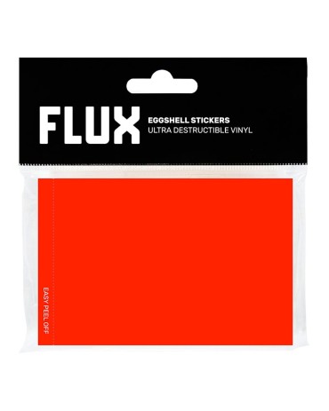 FLUX Eggshell Sticker 50pz Red