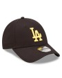 NEW ERA 9FORTY Los Angeles Dodgers Essential Black / Gold Logo