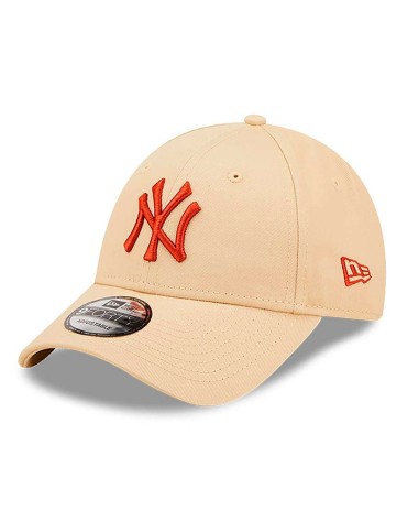 NEW ERA 9FORTY New York Yankees League Essential Cream / Maroon