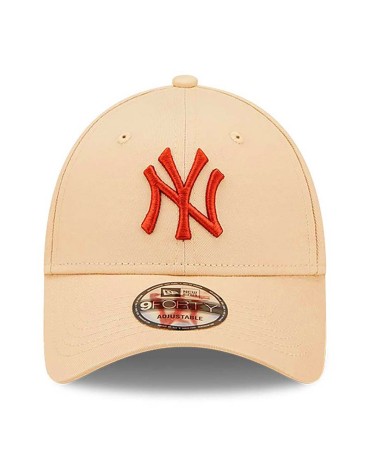 NEW ERA 9FORTY New York Yankees League Essential Cream / Maroon