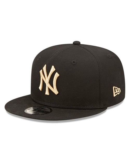 NEW ERA 9FIFTY NY Yankees Gold Metallic Logo