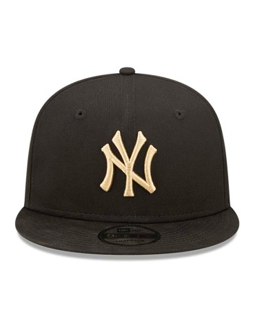 NEW ERA 9FIFTY NY Yankees Gold Metallic Logo