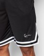 KARL KANI KK Signature Mesh Shorts Black / White