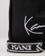 KARL KANI KK Signature Tape Messenger Bag Black