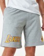 NEW ERA NBA Team Los Angeles Lakers Shorts Grey
