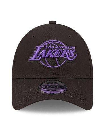 NEW ERA 9FORTY Los Angeles Lakers Neon Outline Purple