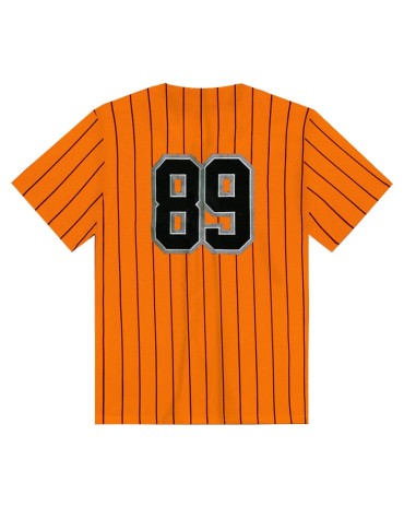 DOLLY NOIRE Goat Catcher Baseball Shirt Orange