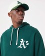 NEW ERA MLB Oakland Athletics Heritage Oversize Hoodie Dark Green