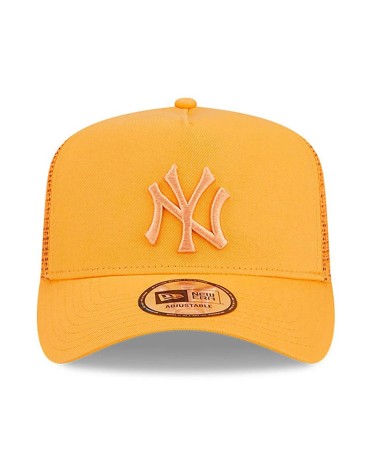 NEW ERA Trucker NY Yankees Tonal Mesh Orange