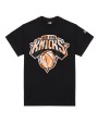 NEW ERA NBA New York Knicks Infill Logo Oversize Tee Black