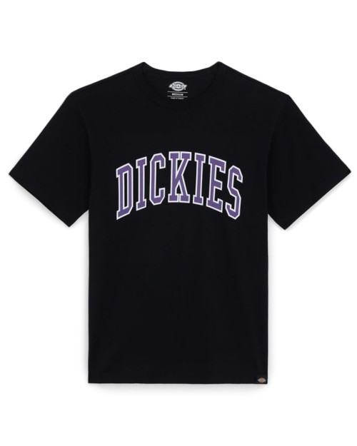 DICKIES - Aitkin Chest Print Tee Imperial Black Purple