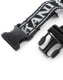 KARL KANI KK College Click Belt Black/White