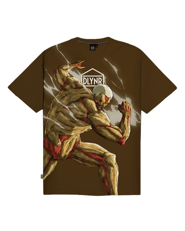 DOLLY NOIRE Armored Titan Tee Brown