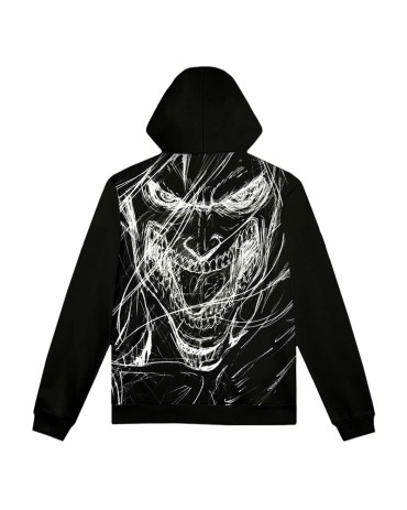 DOLLY NOIRE x AOT Attack Titan Sketch Hoodie Black