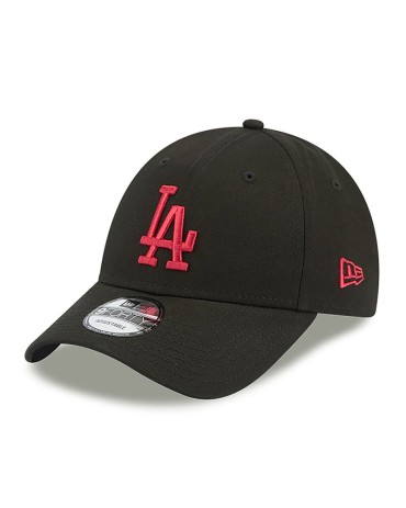 NEW ERA 9FORTY Los Angeles Dodgers Essential Black / Carduelis Pink