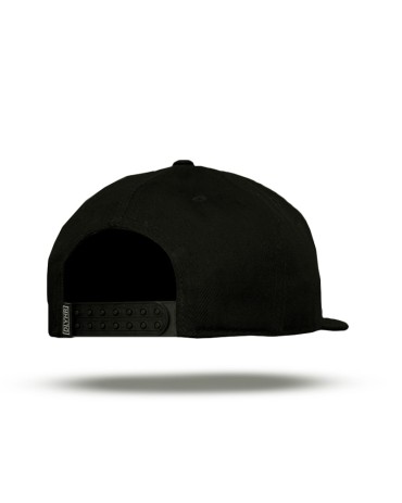 DOLLY NOIRE 3D Logo Snapback Black