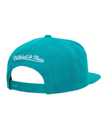 MITCHELL &amp; NESS Charlotte Hornets Team Ground Stretch Snapback Teal