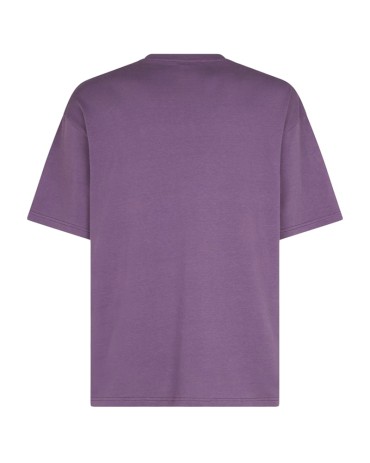 PHOBIA Purple Lightning Embroidery Purple T-Shirt
