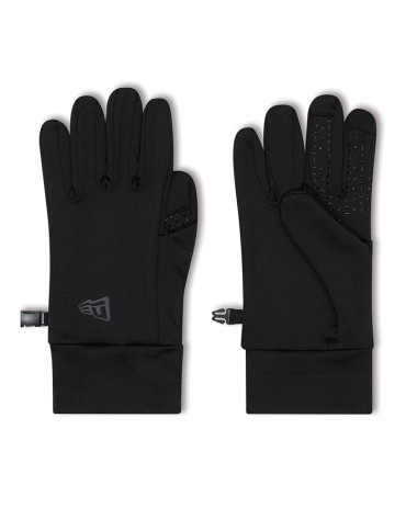 NEW ERA Etouch Gloves Black on Black