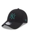 NEW ERA 9FORTY New York Yankees League Essential Black / Dark Green
