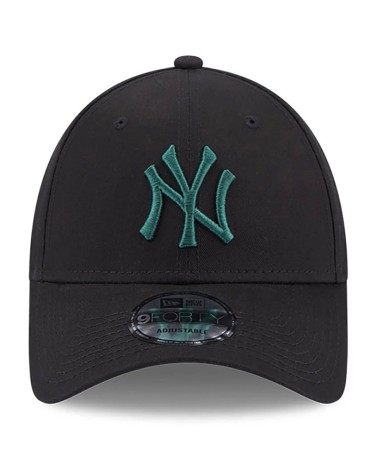 NEW ERA 9FORTY New York Yankees League Essential Black / Dark Green