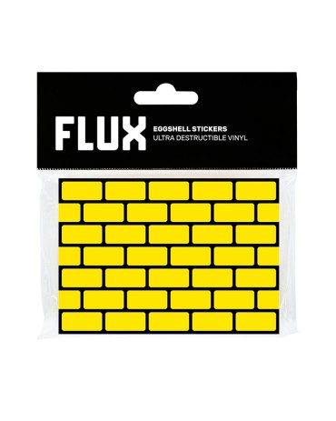 FLUX Eggshell Sticker 50pz Bricks Yellow
