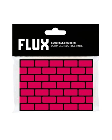 FLUX Eggshell Sticker 50pz Bricks Magenta