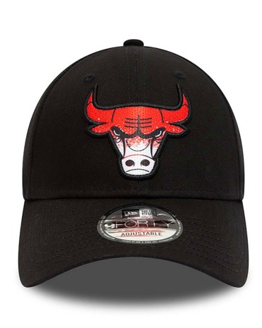 NEW ERA 9FORTY Gradient Infill Chicaco Bulls Black