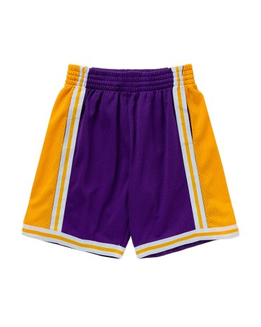 MITCHELL &amp; NESS NBA Swingman Road Shorts Lakers 1984-85