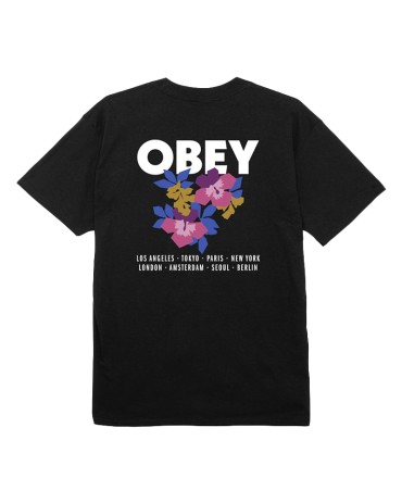 OBEY Floral Garden Classic Tee Black