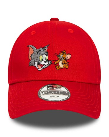 NEW ERA 9FORTY Child WB Kids Tom &amp; Jerry Rosso