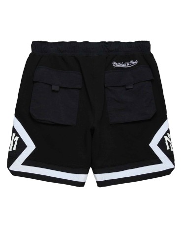 MITCHELL &amp; NESS Branded Cargo Shorts Black