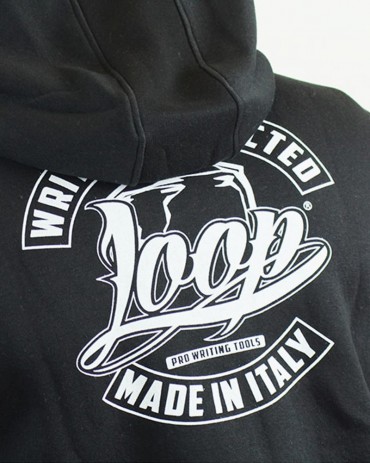Loop x Wrung PRO WRITER Zip Hoodie Black