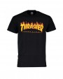 Trasher Flame T-shirt Black