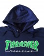 Thrasher Magazine Outline Logo Navy Hoodie