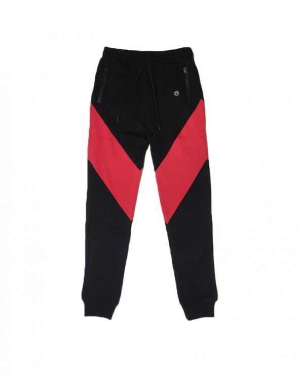 DOLLY NOIRE Victorious Sweatpants Black & Red