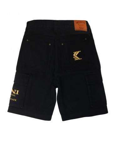 KARL KANI OG Cargo Shorts Black