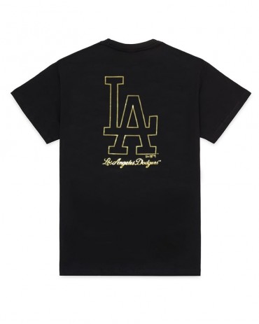 NEW ERA Los Angeles Dodgers Metallic Logo Tee