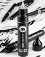 MOLOTOW - Blackliner Brush & Refill Marker Set Blister