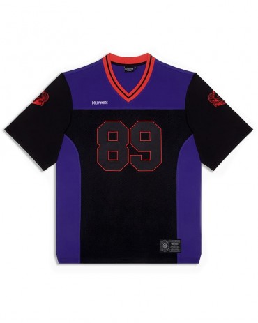DOLLY NOIRE Football Fury Black and Purple