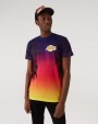 NEW ERA Summer City Los Angeles Lakers All Over Print T Shirt
