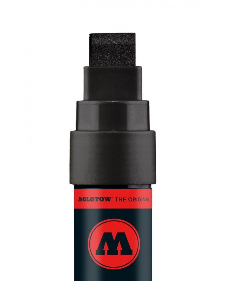 Molotow Masterpiece 660PI Coversall Marker 15mm Signal Black 