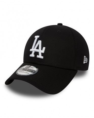 NEW ERA 39THIRTY Los Angeles Dodgers Black and White