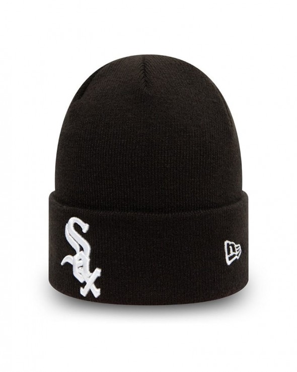 NEW ERA League Essentials Chicago White Sox Cuff Knit Beanie Black