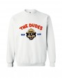 THE DUDES Big Stoney White Sweatshirt