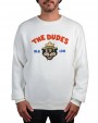 THE DUDES Big Stoney White Sweatshirt