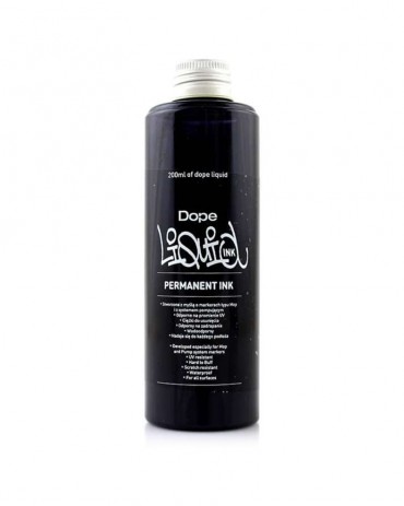 Dope Liquid Permanent Ink Black 200ml