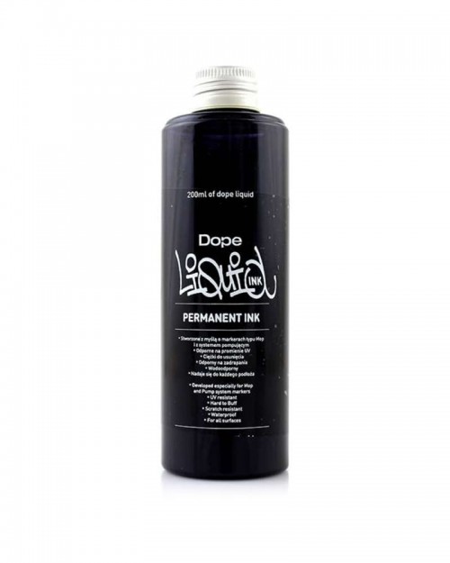 Dope Liquid Permanent Ink Black 200ml
